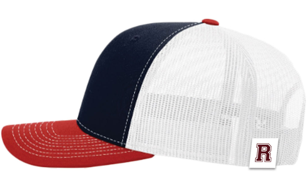 RHS Alumni Trucker Hat – RED, WHITE AND NAVY BLUE - “THE PATRIOT”