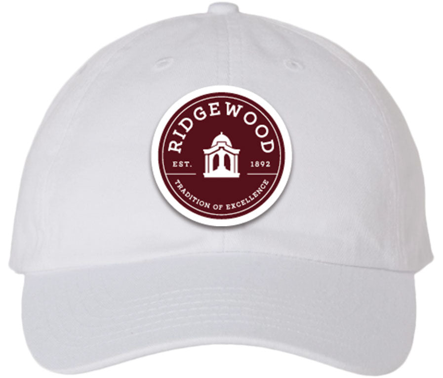 RHS Alumni Twill Hat - WHITE - "THE LOW PROFILE"